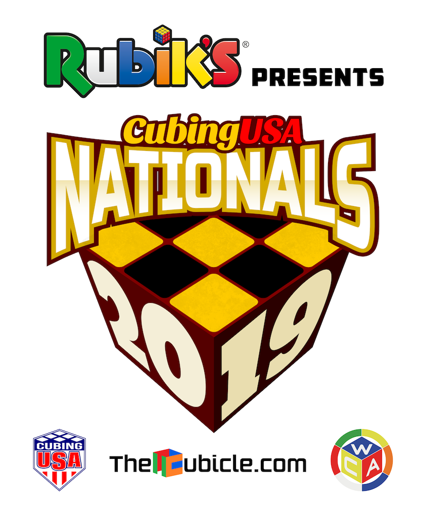 CubingUSA Nationals 2019 Logo